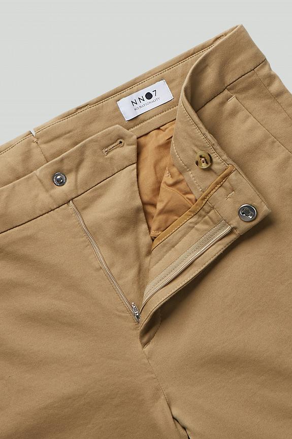 NN07 Theo Khaki Chinos 